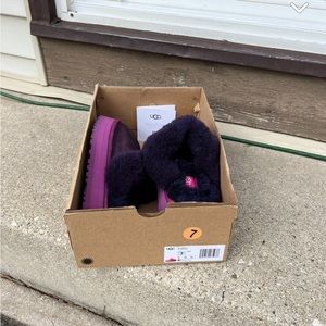 Purple Custom Uggs